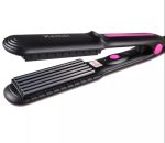 Kemei KM-2118 Professional Ceramic Hair Straightener – Fast Heating, Adjustable Temperature, - Image 2