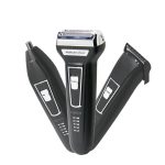 Kemei KM-6558 3-in-1 Electric Hair Clipper – Rechargeable Grooming Kit for Men