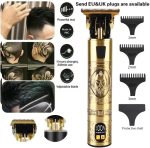 Kezu C T6060U Professional Cordless Hair Trimmer – Gold Edition with LED Display - Image 4