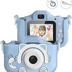Kids Camera Mixed KD – 1080p HD Digital Camera with 2.4-Inch Screen, Rechargeable Battery, and Fun Filters,