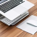 Laptop Stand EW03017 Silver – Foldable Aluminium Ergonomic Riser with Ventilation & Non-Slip Pads – - Image 5