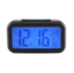 LBB204 LCD Digital Alarm Clock with Smart Backlight – Compact Battery-Operated Timepiece for Home and Travel - Price in Oman