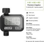 LeaderPro SOP11 Automatic Irrigation Timer – Programmable Garden Watering Controller with Rain Delay and Manual Override - Image 3