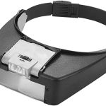 LED Headband Magnifier HED1 – Hands-Free Adjustable Magnifying Visor with LED Light for Precision Work, Price in Oman