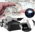 LED Headband Magnifier HED1 – Hands-Free Adjustable Magnifying Visor with LED Light for Precision Work, Price in Oman - Image 2