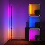 LED RGB Corner Standing Light LSC1 – 140cm, 20W, 16 Million Colors, Remote & App Control, - Image 3