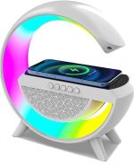 LED Wireless Charging RGB Speaker BT2301 — 3-in-1 Bluetooth Speaker + Wireless Charger + RGB Lamp