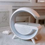 LED Wireless Charging RGB Speaker BT2301 — 3-in-1 Bluetooth Speaker + Wireless Charger + RGB Lamp - Image 2