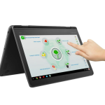 Lenovo 300e Chromebook x360 Convertible 11.6″ Touch Screen – 4 GB RAM • 32 GB Storage –