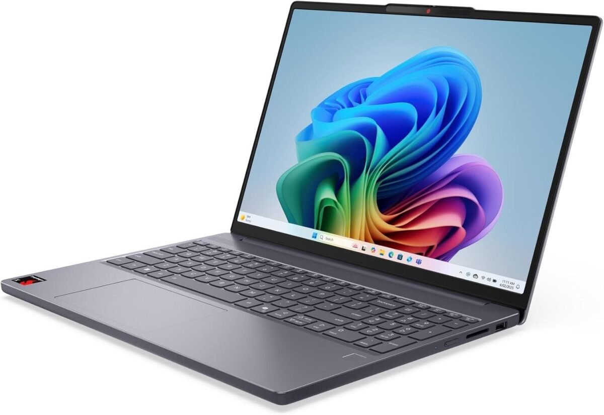 Lenovo IdeaPad Slim 3 15Q8X10 Qualcomm Snapdragon X X1‑26‑100 Touch Laptop – Sleek LENOVO IDEAPAD SLIM 3 15Q8X10 QUALCOMM SNAPDRAGON X X1‑26‑100 in Oman - Image 2