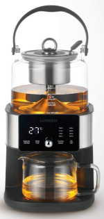 LePresso Brewfinity 1L Tea & Coffee Brewer – 1000 W Digital Fountain Brewing –
