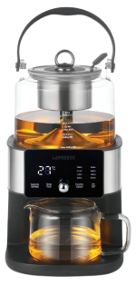 LePresso Brewfinity Tea & Coffee Brewer LPCFFTCB0040BK – Digital Display Multi-Function 1000 W Home Brewer