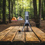 LePresso Brewjet Portable Espresso Maker – 80 mL Quick Brew (12V/220V), Aluminum + ABS Compact Design – Perfect on-the-go Espresso - Price in Oman - Image 2