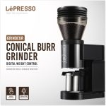 LePresso Conical Burr Grinder LPCFFM0028 – 31 Grind Settings, High-Precision Coffee Grinder – - Image 4