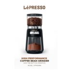 LePresso High-Performance Coffee Bean Grinder LPPWGRBK – 20 Grind Settings, Burr, 210g Hopper, 150W – - Image 4