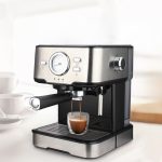 LePresso LP15CMBK Dual-Cup Barista Espresso Machine - 1100W, 9–15 Bar Pump, Steam Milk Frother & 1.5L Tank - Image 3