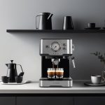 LePresso LP15CMBK Dual-Cup Barista Espresso Machine - 1100W, 9–15 Bar Pump, Steam Milk Frother & 1.5L Tank - Image 5