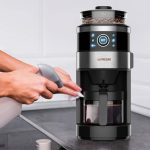 LePresso LP6DCMBK Bean Grinder Coffee Brewing Machine – Programmable 6-Cup Glass Carafe with Flat Burr Grinder - Image 5