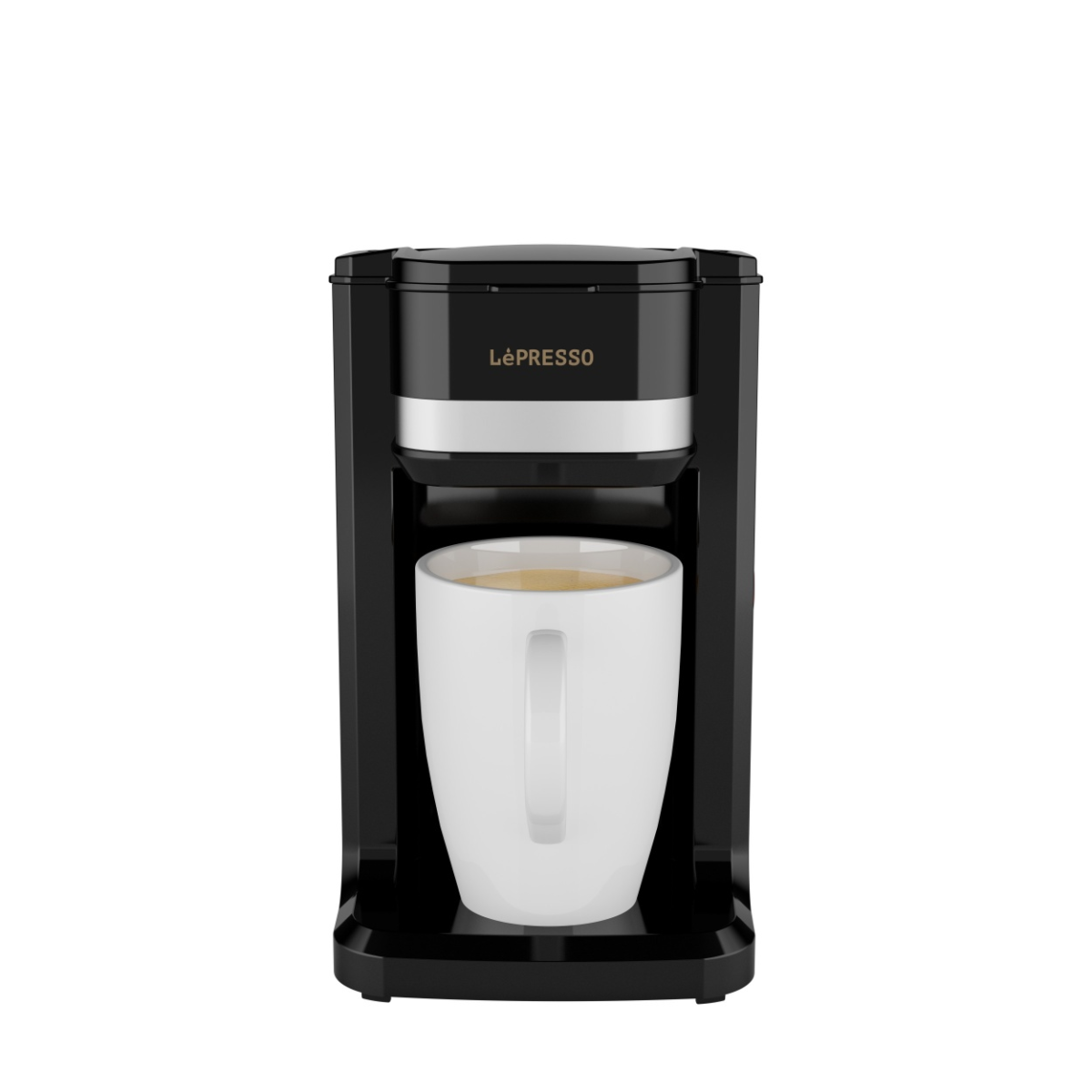 LePresso LPBCCMBK 125ml One Cup Coffee Maker – 19 Bar Pressure, 330W – Includes Ceramic Mug – - Image 2