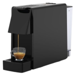 LePresso LPCMAESBK Capsule Coffee Maker – 19 Bar Italian Pump, Flow Meter, 600ml Water Tank, Nespresso Compatible, Self-Cleaning Mode,