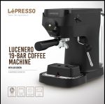 LePresso LuceNero 19-Bar Espresso Coffee Machine in Oman - Image 2