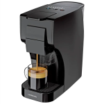 Lepresso Trezza Multi-Capsule Coffee Machine LPCM6618BK – 20-Bar, 1 L Water Tank, 1350 W, Nespresso/Dolce Gusto/Ground Compatible –