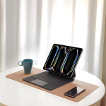 Levelo AeroBoard Saffiano Leather Wireless Keyboard for iPad Pro 12.9″ (Model LVLABK129BK) – Backlit, Multi-Gesture Trackpad, 300h Standby | - Image 3