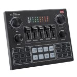 Live Soundcard - New Black Box Streaming Mixer (Bluetooth, USB Audio Interface, Voice Effects & Mic Inputs)