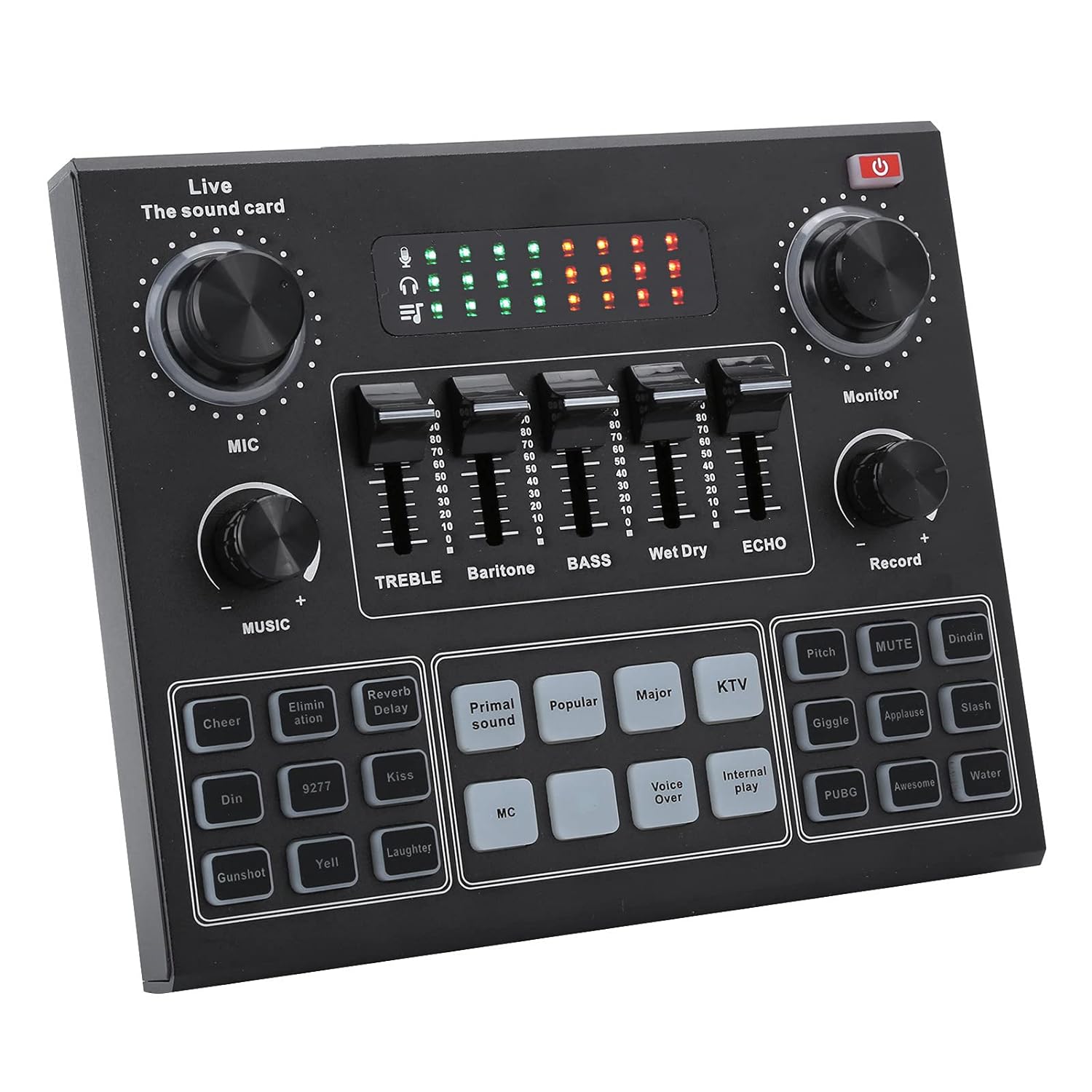 live-soundcard-new-black-box-streaming-mixer-bluetooth-usb-a.jpg Live Soundcard - New Black Box Streaming Mixer (Bluetooth, USB Audio Interface, Voice Effects & Mic Inputs) - Image 1