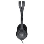 Logitech H111 Stereo Headset – 3.5mm Multi-Device Connectivity with Noise-Canceling Microphone - Image 2