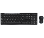 Logitech MK270 Wireless Keyboard and Mouse Combo – Reliable 2.4GHz Connection, Long Battery Life, and Compact Design for Home and Office Use, Price in Oman