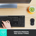 Logitech MK270 Wireless Keyboard and Mouse Combo – Reliable 2.4GHz Connection, Long Battery Life, and Compact Design for Home and Office Use, Price in Oman - Image 4