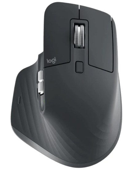 logitech-mx-master-3s-wireless-performance-mouse-8000-dpi-qu.png Logitech MX Master 3S Wireless Performance Mouse – 8000 DPI, Quiet Clicks, USB-C, Bluetooth, - Image 1