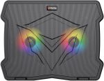 Meetion CP2020 RGB Gaming Laptop Cooling Pad — Dual-Fan USB Hub, Adjustable Tilt for 9–14" Laptops - Image 2