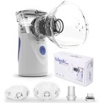 Mesh Nebulizer Steam Machine – Portable, Rechargeable, Silent Inhaler with 5 Features for Adults & Kids, - Image 2