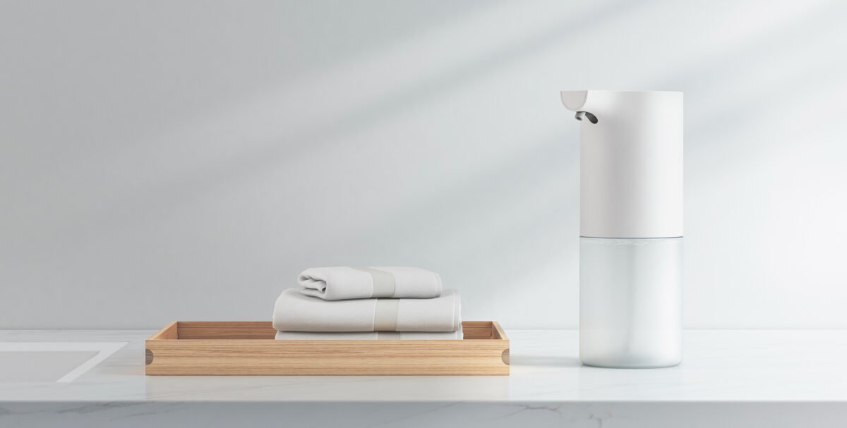 MI Automatic Foaming Soap Dispenser – Touchless Infrared Sensor, 0.25s Rapid Foaming, IPX4 Waterproof, 320ml Capacity, - Image 3