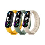 Mi Smart Band 6 Strap 3-Pack – Xiaomi Replacement Wristbands in Black,