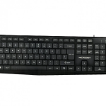 Microdigit Premium Computer Keyboard MD321K – Wired USB Full-Size Keyboard (English/Arabic)