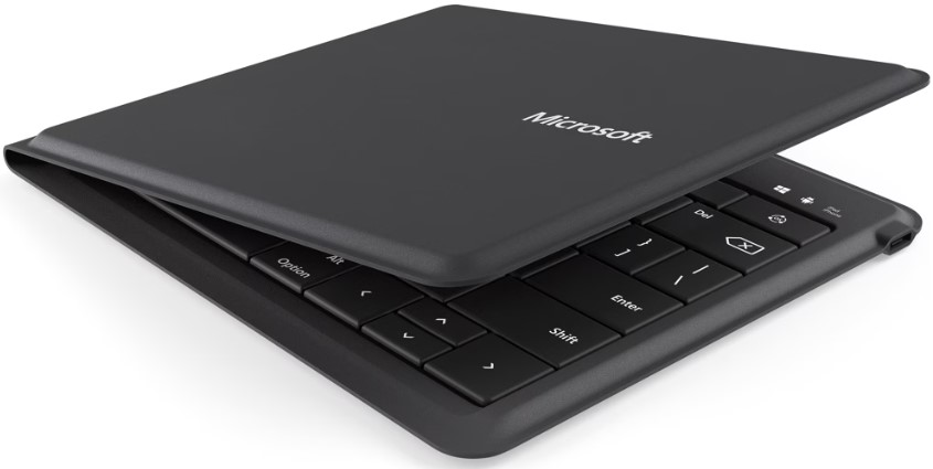 microsoft-universal-foldable-keyboard-1695-bluetooth-ultra-s.jpg Microsoft Universal Foldable Keyboard 1695 – Bluetooth, Ultra-Slim, Spill-Resistant – - Image 1