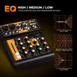 Mini 4 Channel Professional Audio Mixer 4S9 in Oman – Clear Sound Control - Image 5