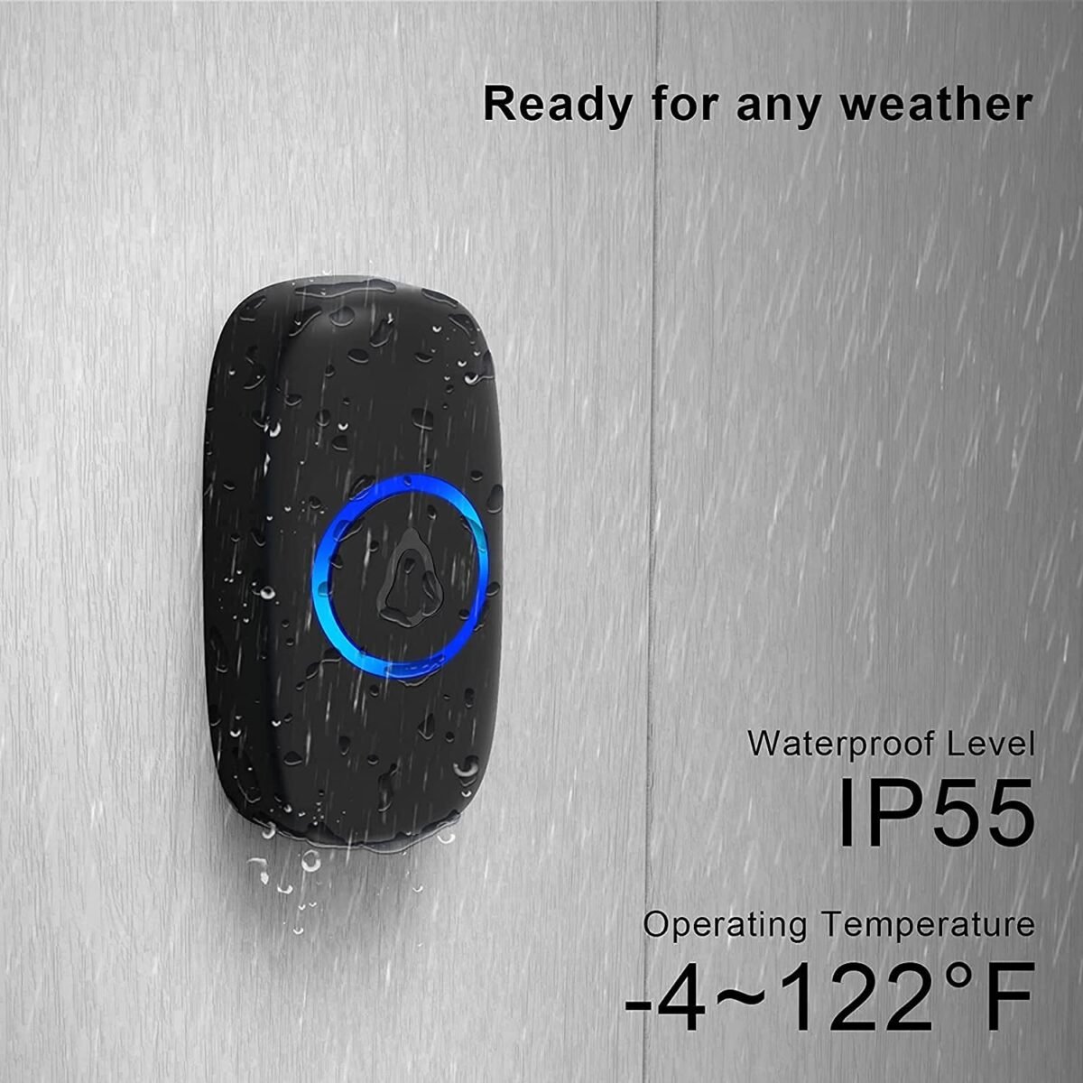Mini Door Bell Mix MNB1 – Wireless Portable Doorbell with Loud Chime for Home & Office - Image 5