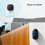 Mini Wireless Doorbell MNB1 – Compact Battery-Operated Waterproof Doorbell, Best Price In Muscat Oman - Image 5