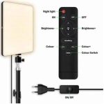 MM240 LED Camera Light Ra95+ – Dimmable 42W Portable Studio Lighting Panel with Adjustable Color Temperature (2700K–5700K) & Remote Control,