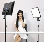 MM240 LED Camera Light Ra95+ – Dimmable 42W Portable Studio Lighting Panel with Adjustable Color Temperature (2700K–5700K) & Remote Control, - Image 2