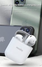 Modio Earbuds ME1 – True Wireless Bluetooth 5.0 Earbuds with Mic for Oman - Image 4