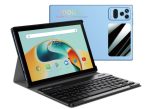 Modio M34 10.1" Android Tablet – 8GB RAM, 512GB Storage, Dual SIM, 6000mAh Battery, with Keyboard,