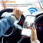 Navycrest Q1 WiFi FHD 1080P Dash Cam with Night Vision & 170° Wide-Angle Lens – Compact Car Camera with App Control - Image 3