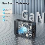 Nyork HA-701 Super-Fast 6-Port GaN3 Home Adapter – 100W Multi-Device Charger - Best Price In Muscat Oman - Image 4