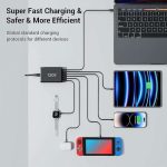 Nyork HA-701 Super-Fast 6-Port GaN3 Home Adaptor — Multi-Device USB-C/USB-A PD Charging (Compact, Foldable) - Image 2