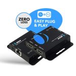 Orei HDMI Extender 50m/164ft – Full HD 1080p Over CAT6 Ethernet with IR Control